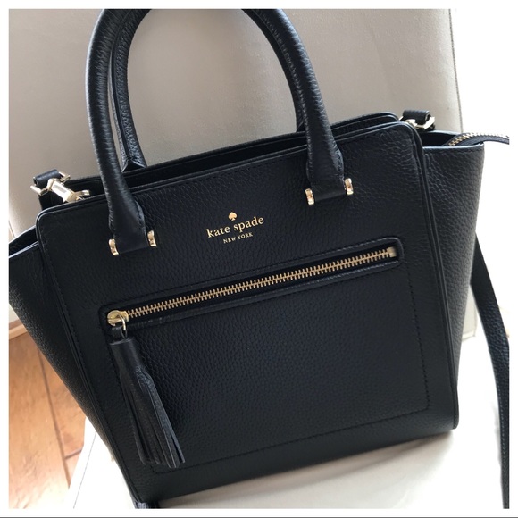 kate spade Handbags - NEW! Kate Spade ♠️ Small Tassel Black Handbag